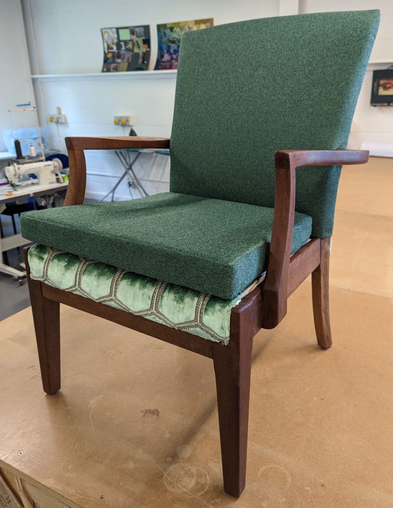 Completed chair (Rowan)